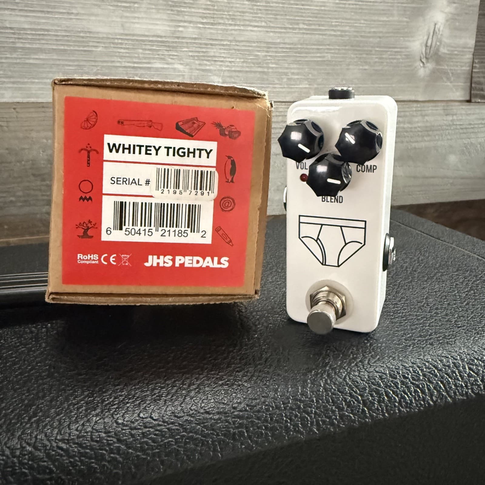JHS Whitey Tighty Compressor Boutique Guitar Effects Pedal