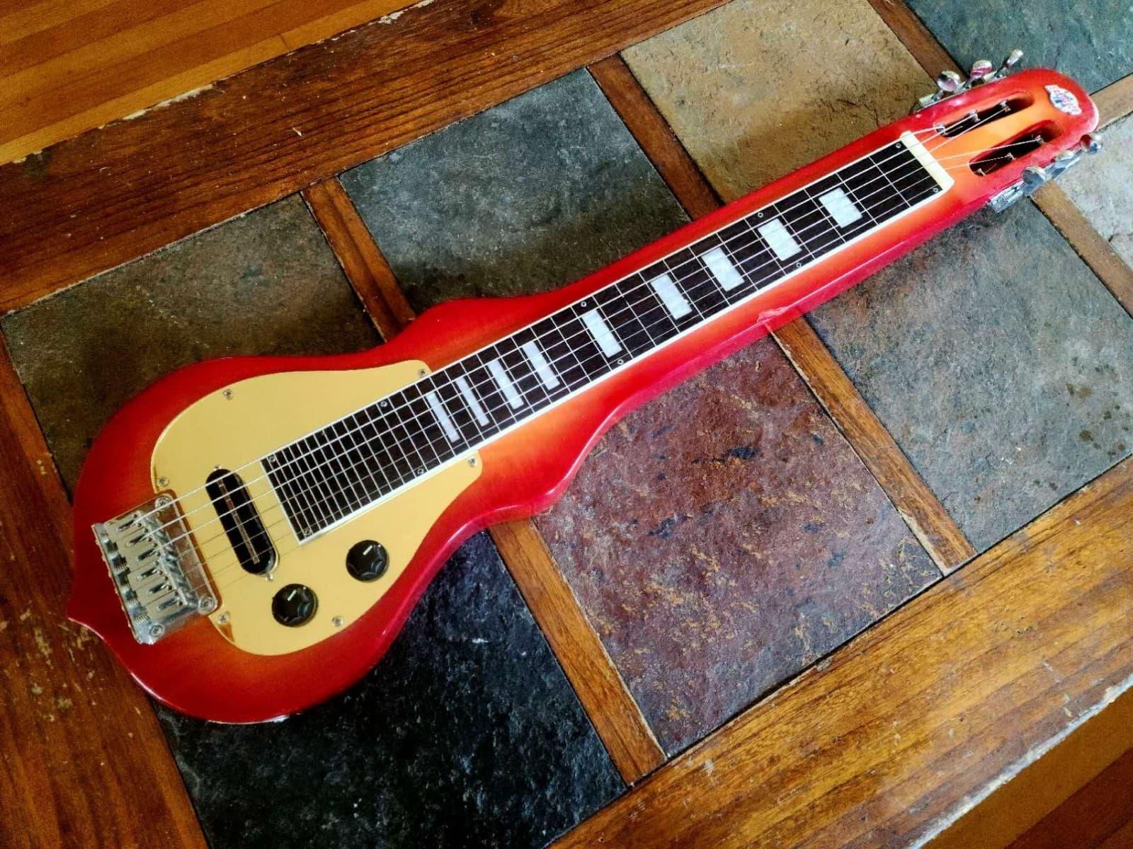 Eastwood Ricky lap steel guitar 2010s - orange burst