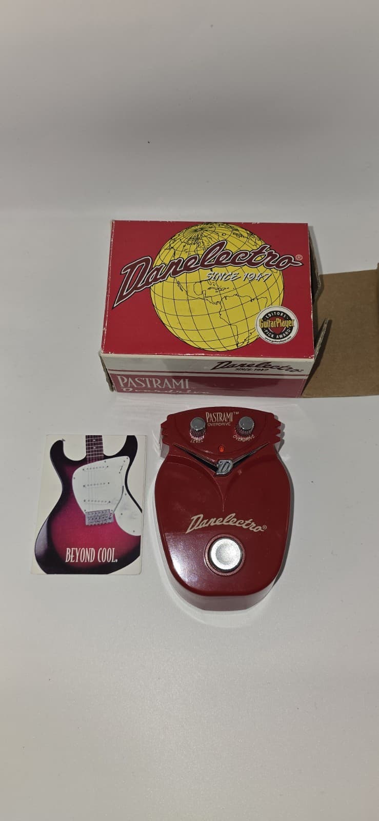 Danelectro Pastrami Overdrive Guitar Effects Pedal 1999