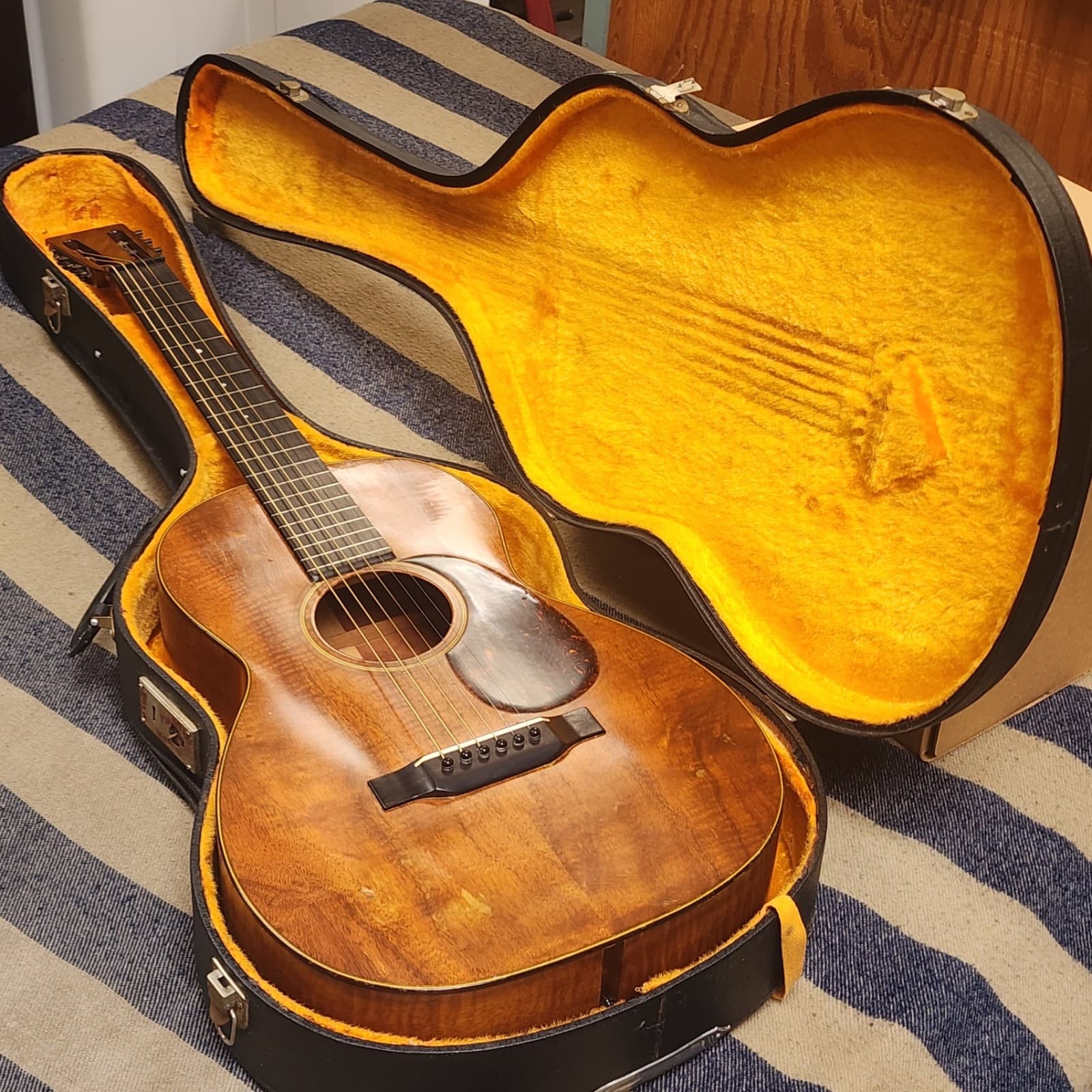 1928 MARTIN 0-18K HAWAIIAN KOA WOOD GUITAR-VINTAGE-BEUTIFUL PRISTINE CONDITION-