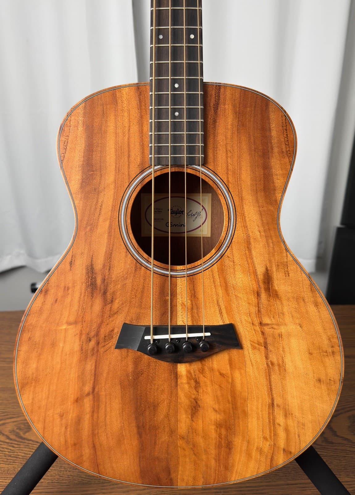 Taylor GS Mini-e Koa Acoustic Electric Bass Guitar Natural w/Gig bag