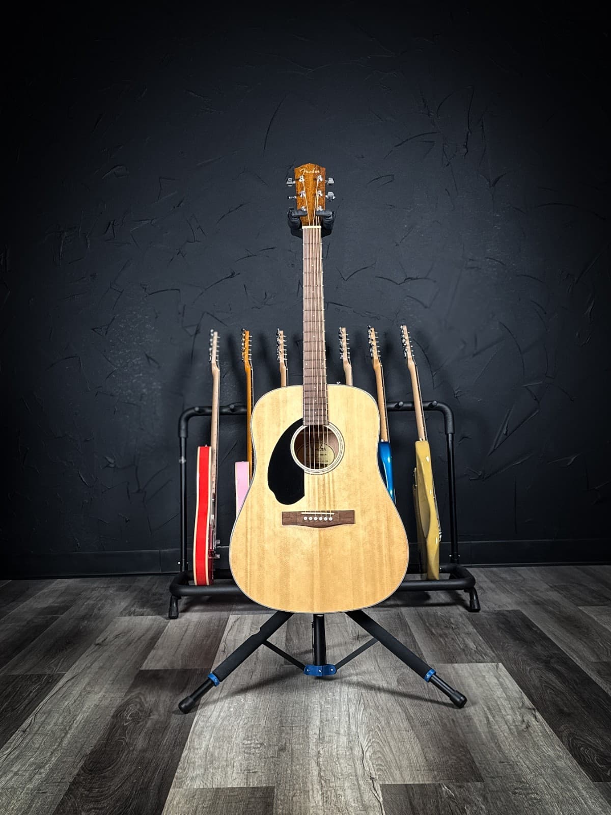 Fender CD-60S Left-Handed Acoustic Guitar - Natural