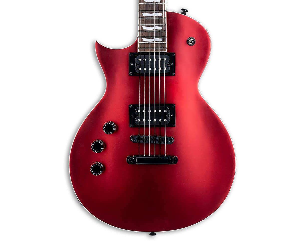 ESP LTD EC-256 Left Handed Electric Guitar - Candy Apple Red Satin - B-Stock