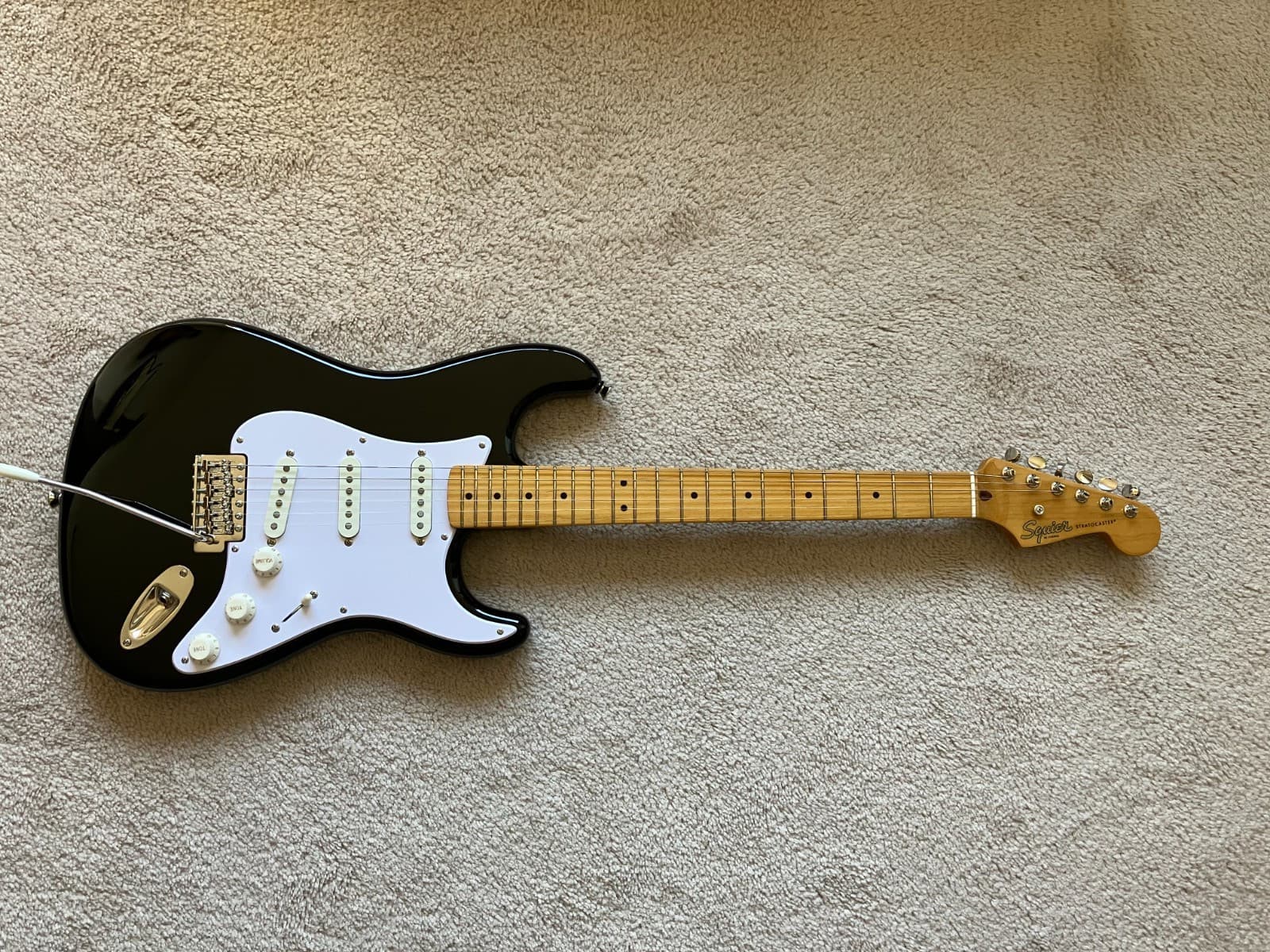 Squier Classic Vibe Stratocaster 50's 50s Electric Guitar Black