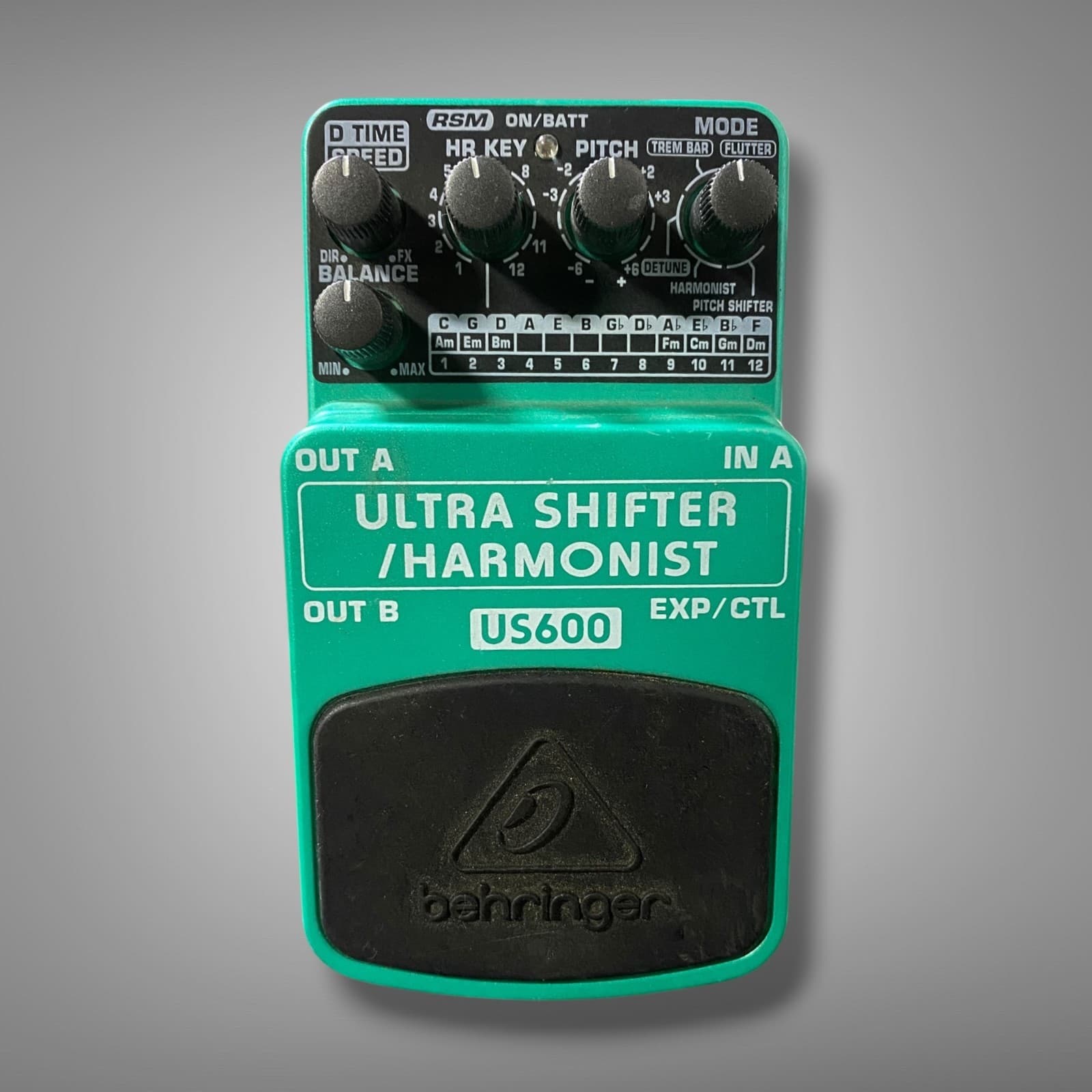 Behringer Ultra Shifter Harmonist US600 Harmony Guitar Effect Pedal Japan