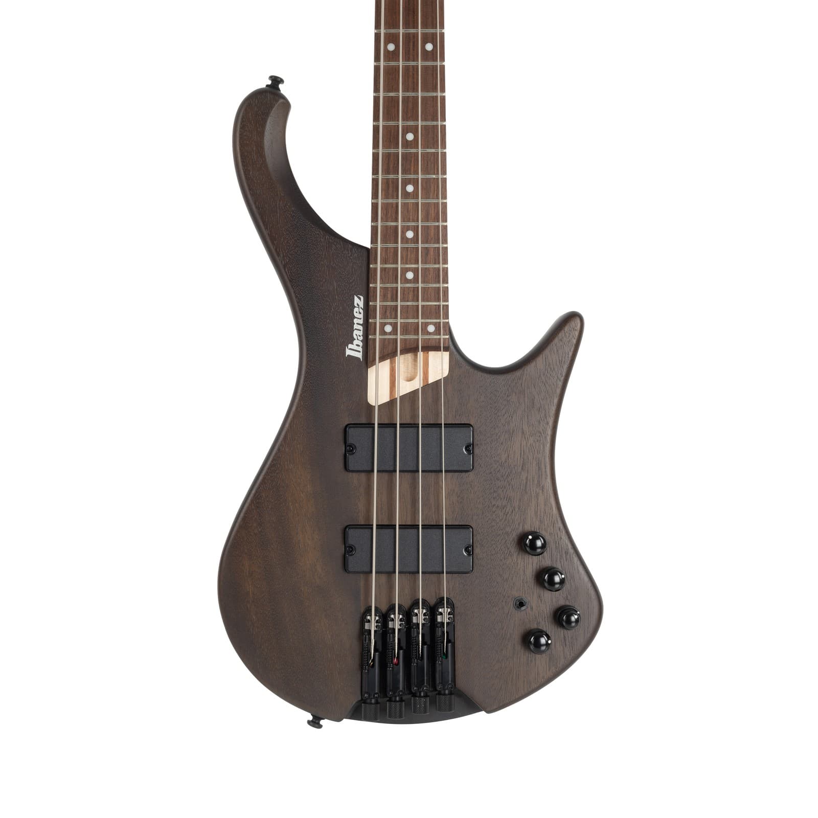 Used Ibanez EHB600WNF Ergonomic Headless Bass - Walnut Flat