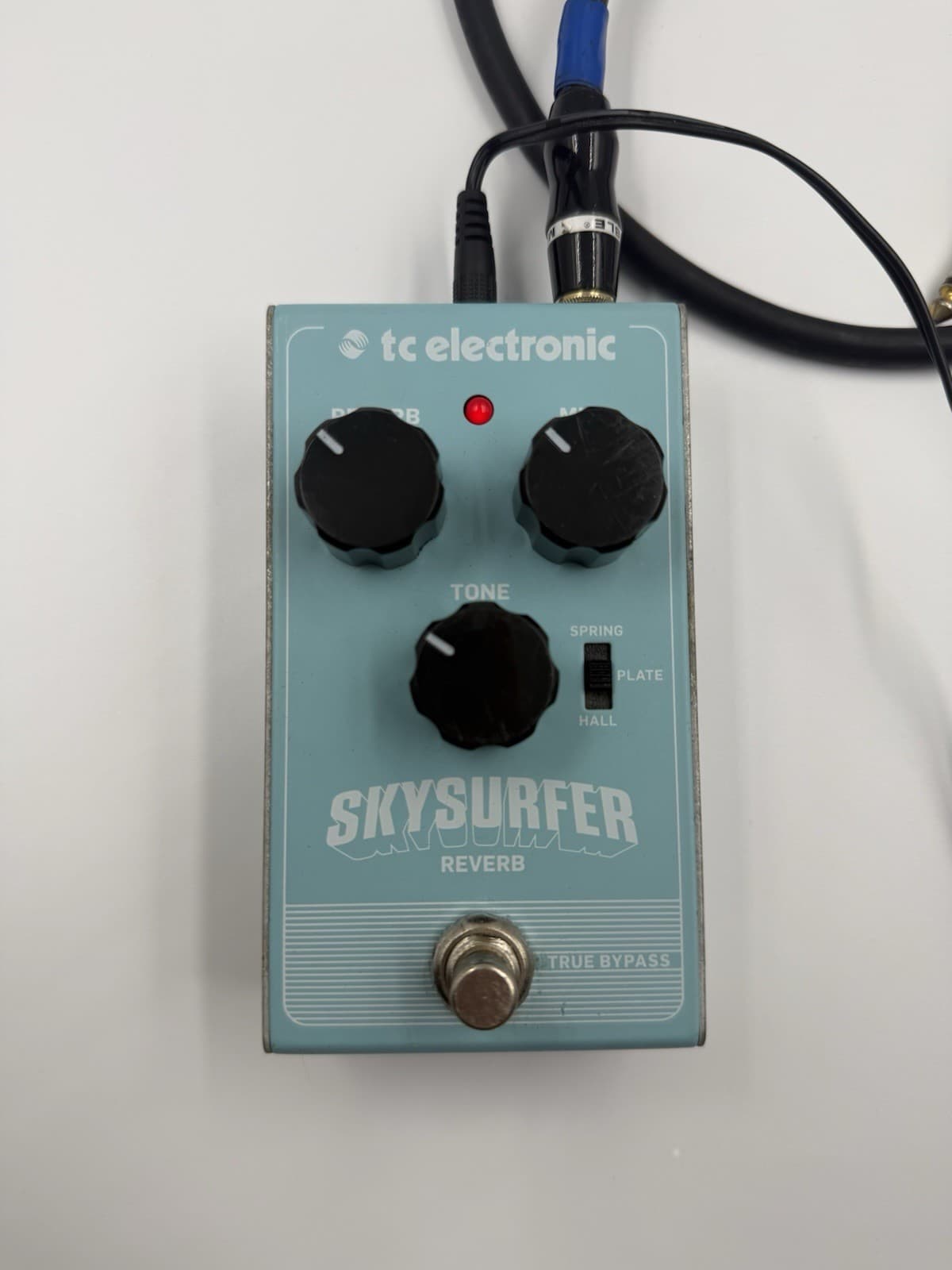 TC Electronic Skysurfer Digital Reverb Effects Pedal for Electric & Bass Guitar