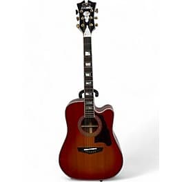 D'Angelico excel SD400 Cherry Sunburst Acoustic Electric Guitar