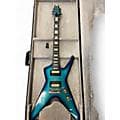 Vintage 1980s Dean ML Blue Fade Solid Body Electric Guitar