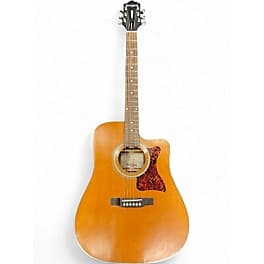 Epiphone Masterbuilt DR-400 MCE NAS Vintage Natural Acoustic Electric Guitar