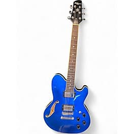 Ibanez TALMAN TXD71 Blue Hollow Body Electric Guitar