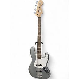Squier Affinity Jazz Bass Silver Electric Bass Guitar