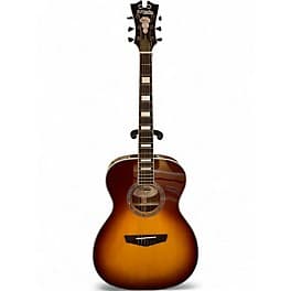 D'Angelico PREMIER TAMMANY Natural Acoustic Electric Guitar
