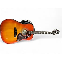 Epiphone Hummingbird Pro 2 Color Sunburst Acoustic Electric Guitar