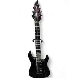 Jackson SLATXF7 Soloist 7 String Black Solid Body Electric Guitar
