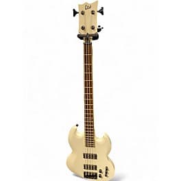 ESP LTD Viper 254 White Electric Bass Guitar