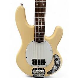 Sterling by Music Man Ray4 Antique White Electric Bass Guitar