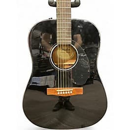 Fender CD60S Black Acoustic Guitar