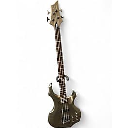 ESP LTD F-204 Olive Metallic Electric Bass Guitar