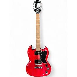 Epiphone SG Special Bolt On Chrome Red Solid Body Electric Guitar