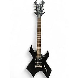 B.C. Rich Warlock Black Solid Body Electric Guitar