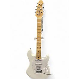 Sterling by Music Man Cutlass CT20 Canvas White Solid Body Electric Guitar