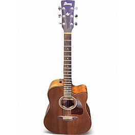 Ibanez AW54CE-OPN MAGHOGONY Acoustic Electric Guitar