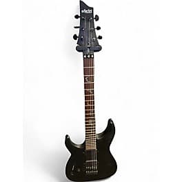 Schecter Guitar Research Damien 6 Black Solid Body Electric Guitar
