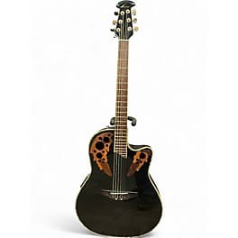 Ovation CC44 CELEBRITY Black Acoustic Electric Guitar