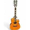 D'Angelico Premier Gramercy CS Vintage Natural Acoustic Electric Guitar
