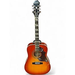Epiphone Hummingbird Pro Sunburst Acoustic Electric Guitar