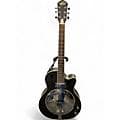 Washburn OR6CE-B Biscuit Resonator Satin Black Acoustic Electric Guitar