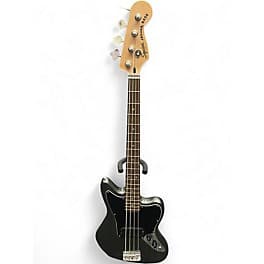 Squier Vintage Modified Jaguar Bass Gun Metal Grey Electric Bass Guitar