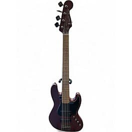 Squier Contemporary Active Jazz Bass HH V mocha Electric Bass Guitar