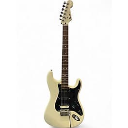 Squier Contemporary Stratocaster HSS Olympic White Solid Body Electric Guitar