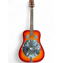 Morrell Music RESONATOR GUITAR Cherry Sunburst Acoustic Guitar