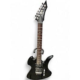 B.C. Rich Bronze Series Mockingbird Black Solid Body Electric Guitar