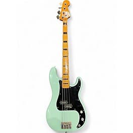 Squier Classic Vibe 1970S Precision Bass Surf Green Electric Bass Guitar