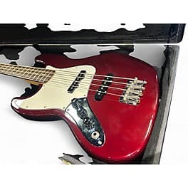 Fender JAZZ BASS Chrome Red Metallic Electric Bass Guitar