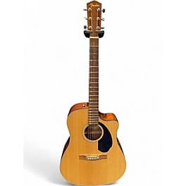 Fender CD60SCE Natural Acoustic Electric Guitar