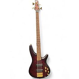 Ibanez SR300EDX Wine Red Frozen Matte Electric Bass Guitar