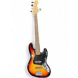 Squier Affinity Jazz Bass V 5 String 3 Color Sunburst Electric Bass Guitar