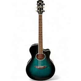Yamaha APX600 Oriental Blue Burst Acoustic Electric Guitar