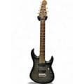 Sterling by Music Man John Petrucci JP157 7 String Trans Black Solid Body Electric Guitar