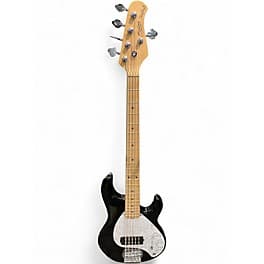 Sterling by Music Man stingray 5 sub series black and white Electric Bass Guitar