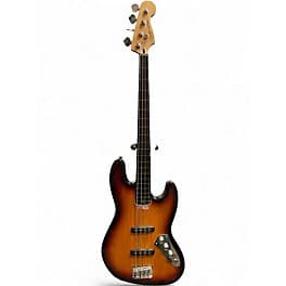 2013 Squier Vintage Modified Fretless Jazz Bass Sunburst Electric Bass Guitar