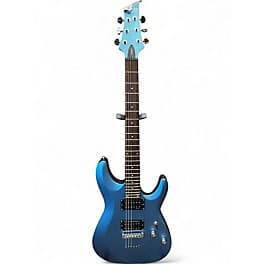 Schecter Guitar Research C6 deluxe Blue Solid Body Electric Guitar