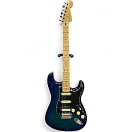 Fender Player Plus Stratocaster Plus Top HSS Blue Burst Solid Body Electric Guitar