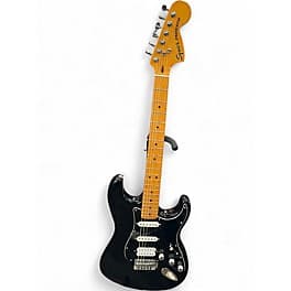 2021 Squier Classic Vibe 70s Stratocaster HSS sunblack Solid Body Electric Guitar
