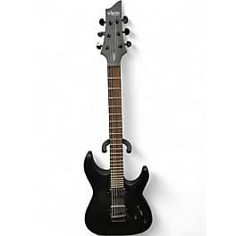 Schecter Guitar Research Damien 6 Black Solid Body Electric Guitar